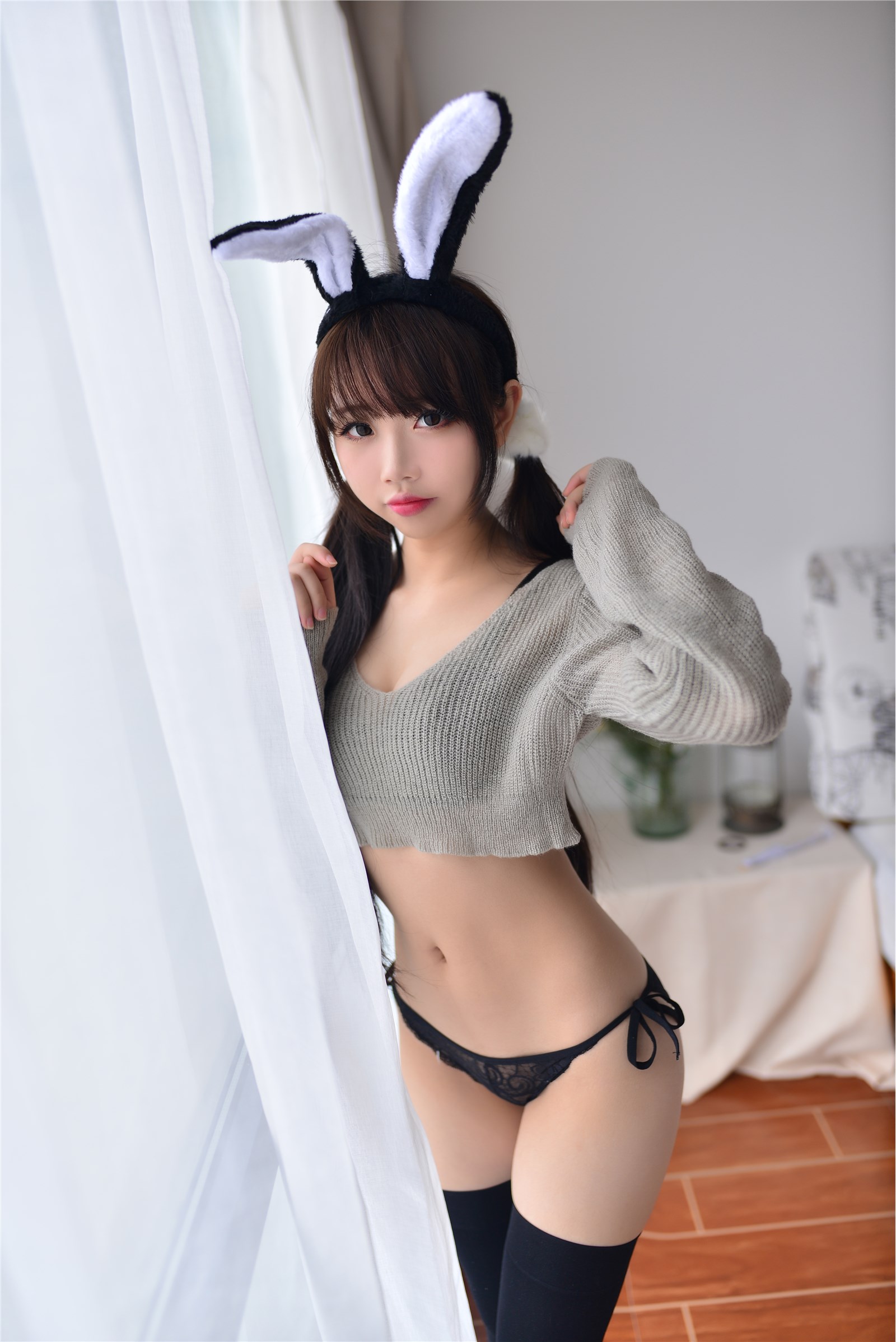 Xueqi SAMA grey rabbit(36)